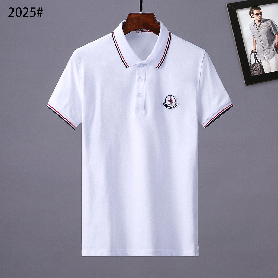 Moncler T-Shirts Short Sleeved For Men Sleek 9636