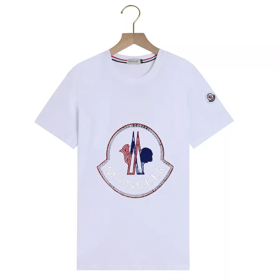Moncler T-Shirts Short Sleeved For Men Soft 3679