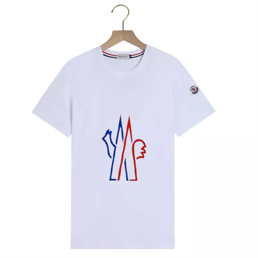Moncler T-Shirts Short Sleeved For Men Soft 4226