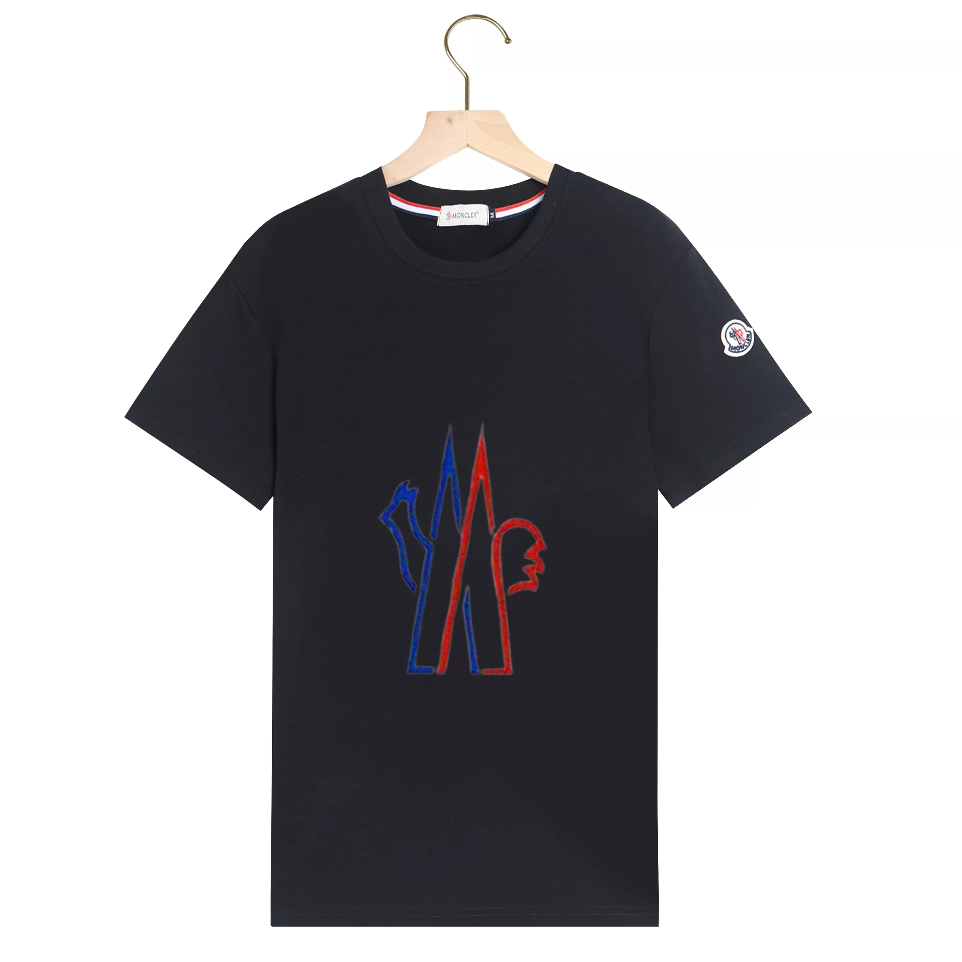 Moncler T-Shirts Short Sleeved For Men Trendsetting 2275