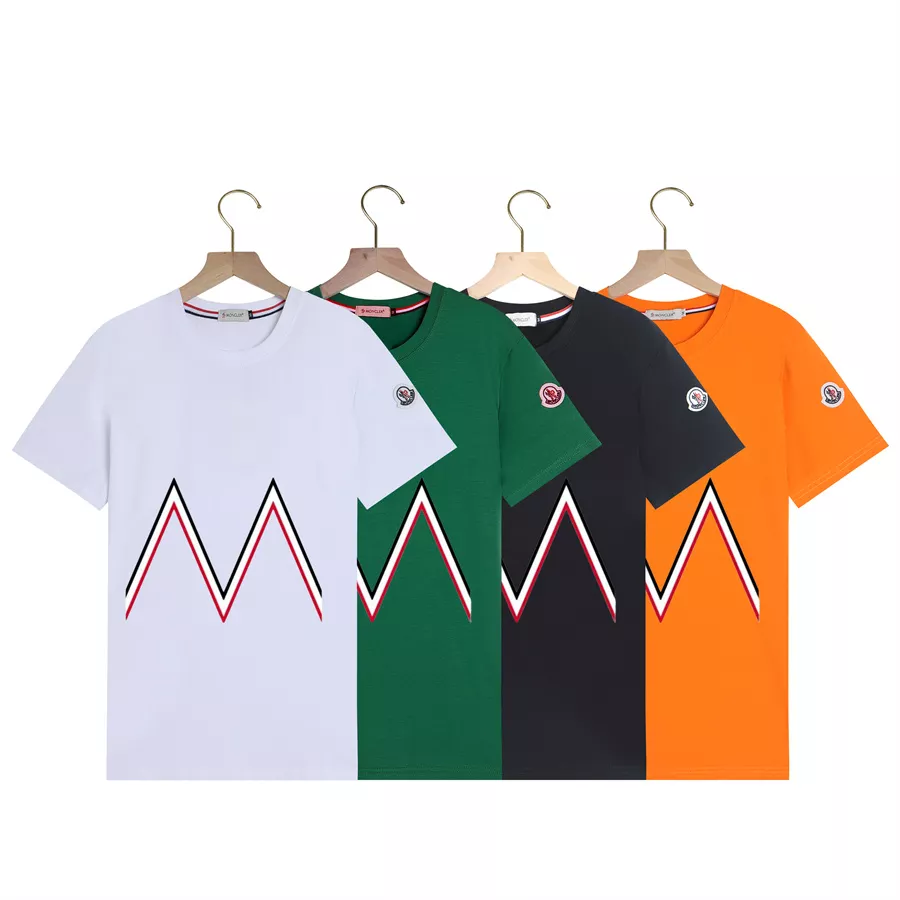 Moncler T-Shirts Short Sleeved For Men Trendsetting 7731