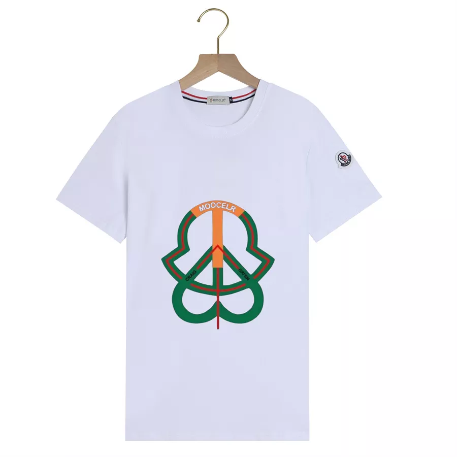 Moncler T-Shirts Short Sleeved For Men Trendsetting 967