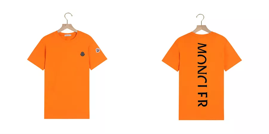 Moncler T-Shirts Short Sleeved For Men Trendy 6836