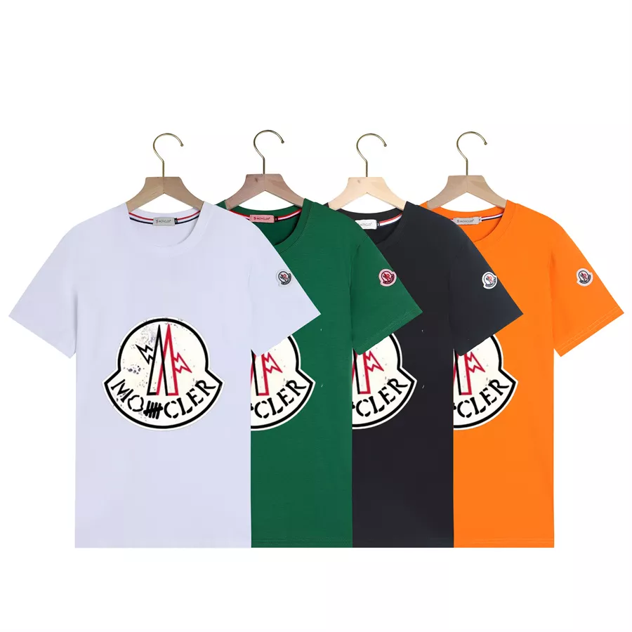 Moncler T-Shirts Short Sleeved For Men Vibrant 6837