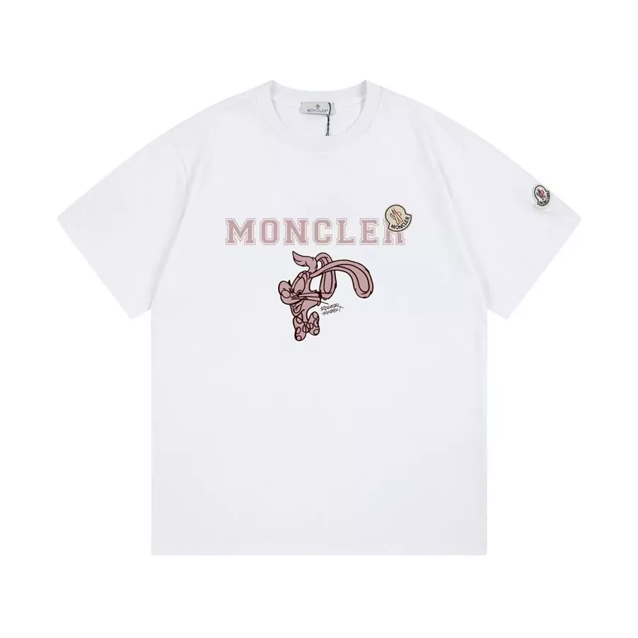 Moncler T-Shirts Short Sleeved For Unisex Affordable 3498