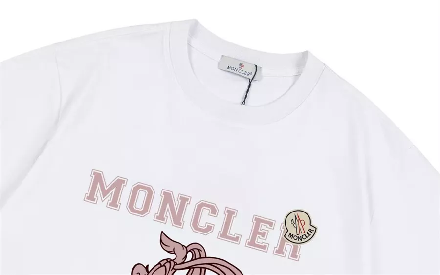 Moncler T-Shirts Short Sleeved For Unisex Affordable 3498