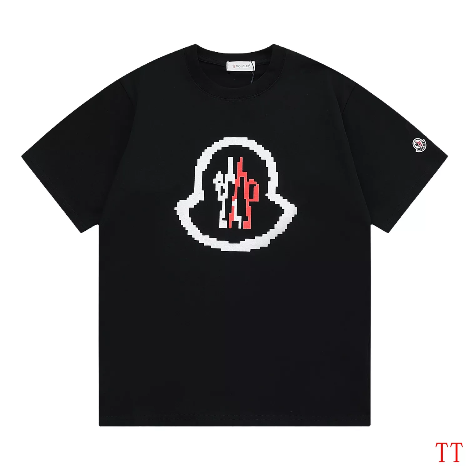 Moncler T-Shirts Short Sleeved For Unisex Breathable 3004