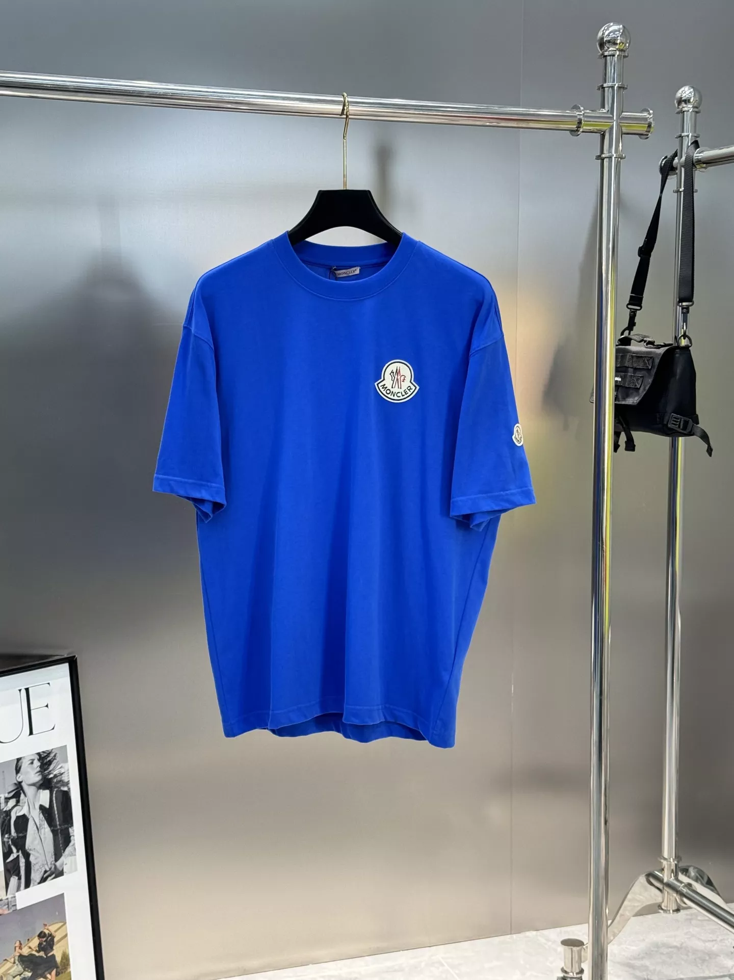 Moncler T-Shirts Short Sleeved For Unisex Breathable 5944