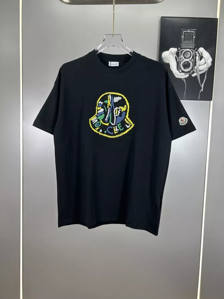 Moncler T-Shirts Short Sleeved For Unisex Comfortable 2245