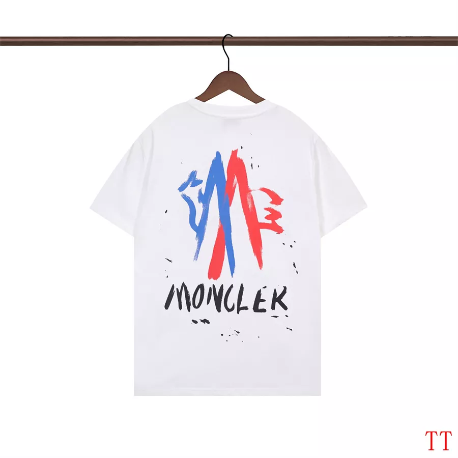 Moncler T-Shirts Short Sleeved For Unisex Comfortable 6201