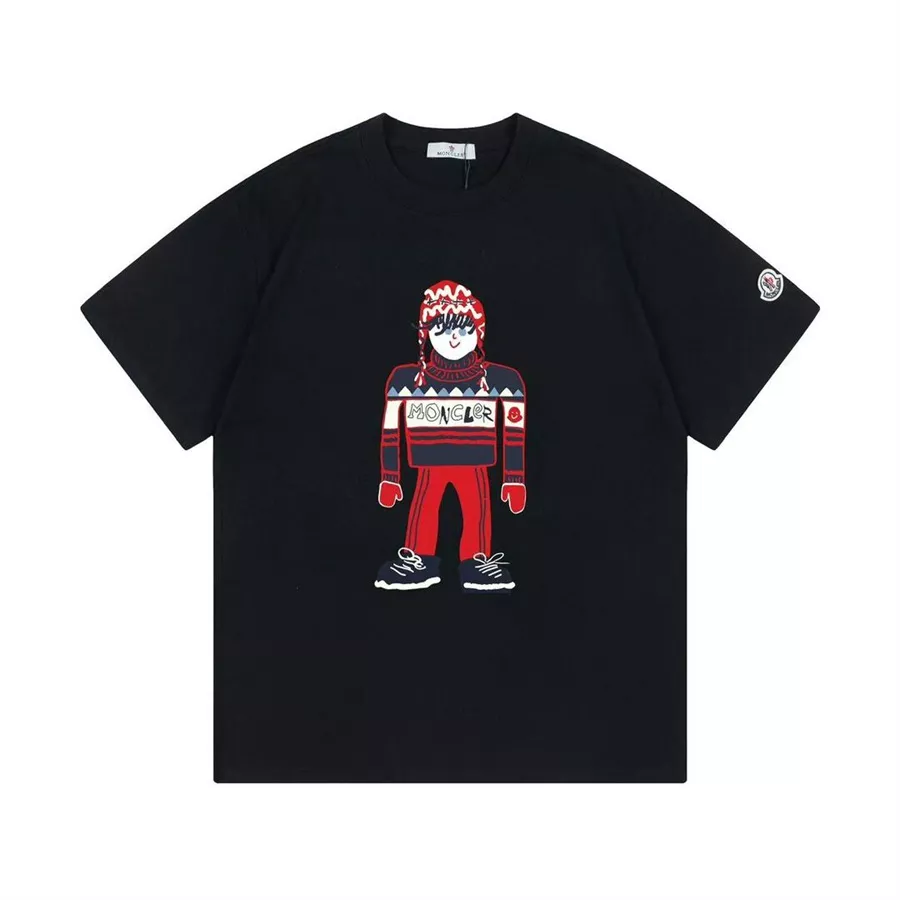 Moncler T-Shirts Short Sleeved For Unisex Comfortable 931