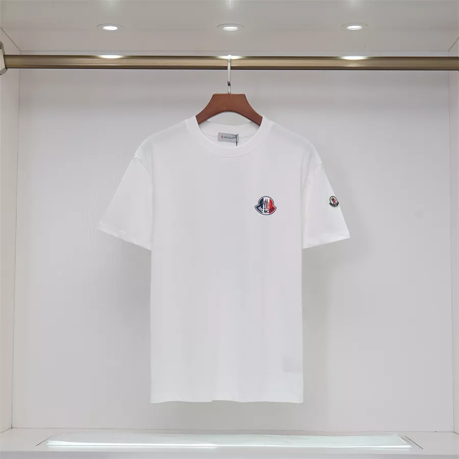 Moncler T-Shirts Short Sleeved For Unisex Compact 9861