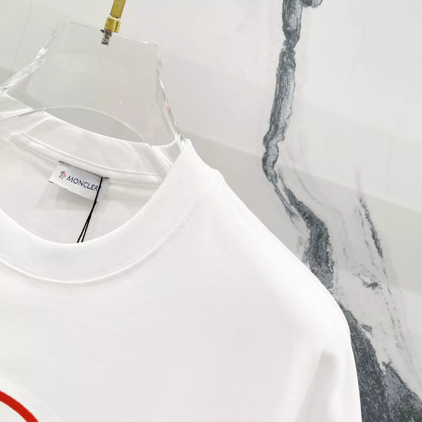 Moncler T-Shirts Short Sleeved For Unisex Durable 240