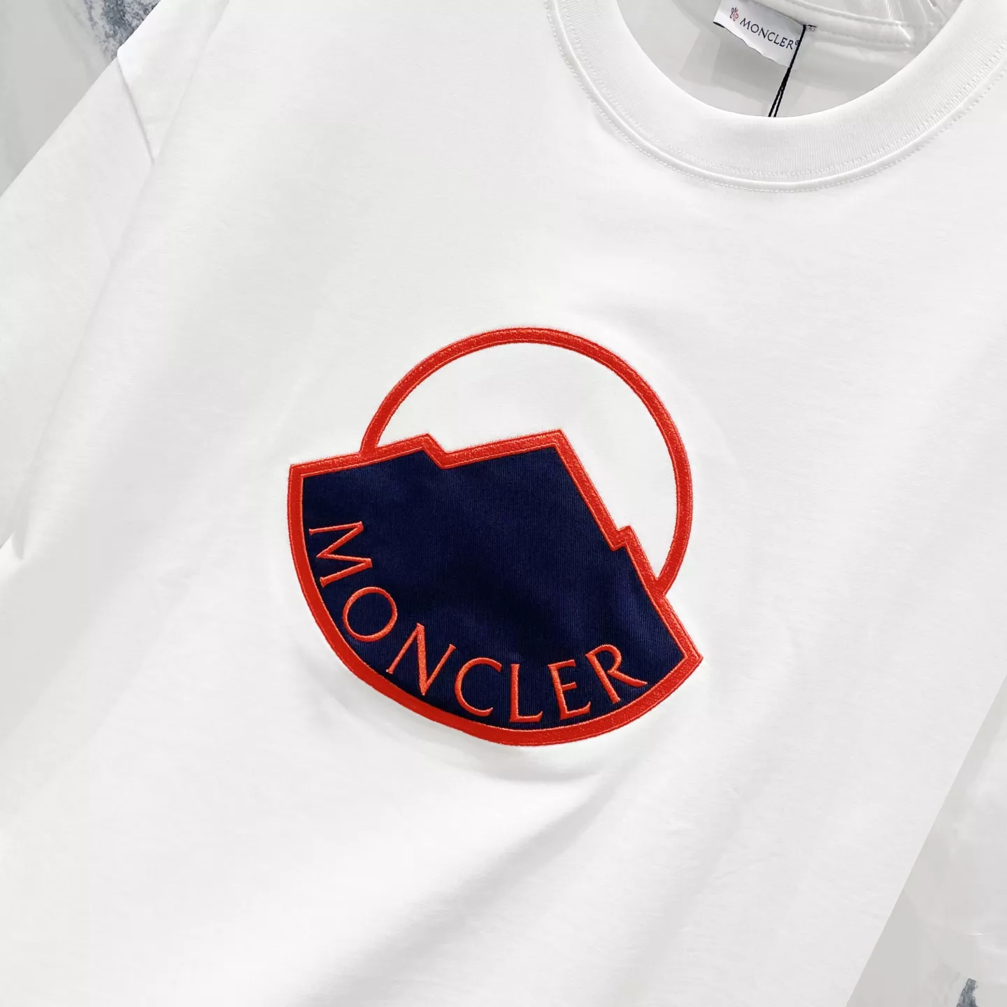 Moncler T-Shirts Short Sleeved For Unisex Durable 240