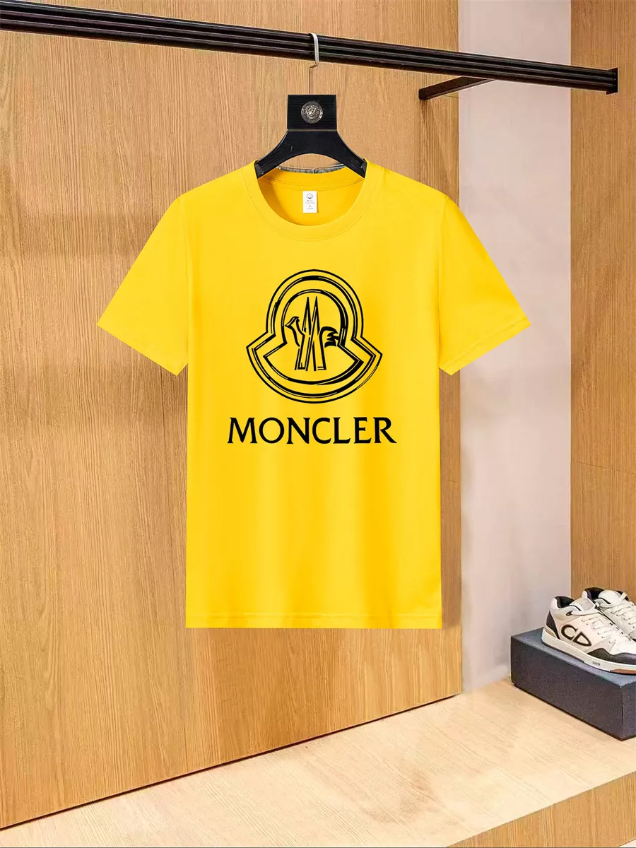 Moncler T-Shirts Short Sleeved For Unisex Elegant 1748