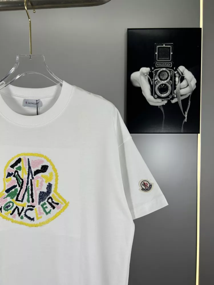 Moncler T-Shirts Short Sleeved For Unisex HighQuality 715