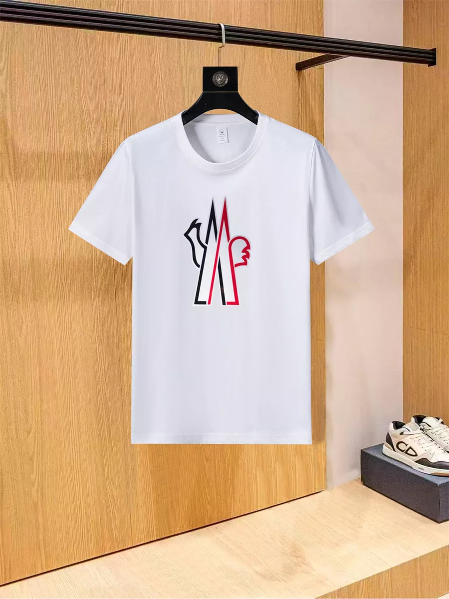 Moncler T-Shirts Short Sleeved For Unisex Modern 7223