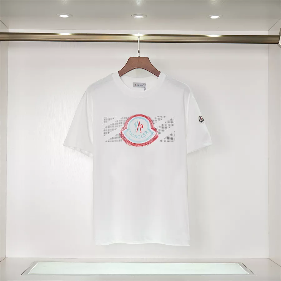Moncler T-Shirts Short Sleeved For Unisex Resilient 7651