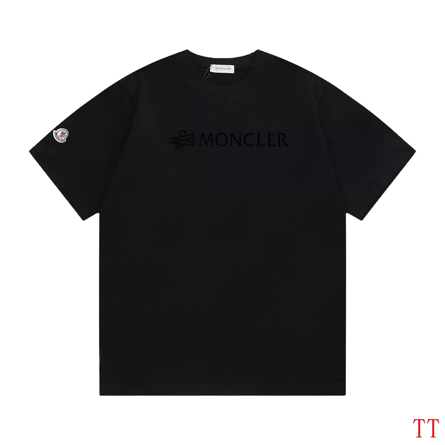 Moncler T-Shirts Short Sleeved For Unisex Sleek 7731