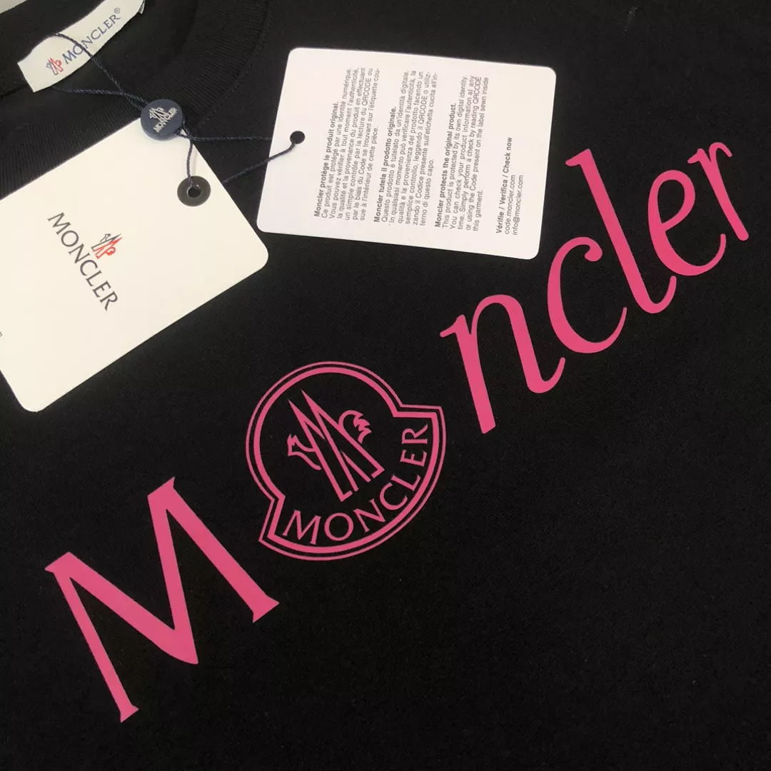 Moncler T-Shirts Short Sleeved For Unisex SmartChoice 5185