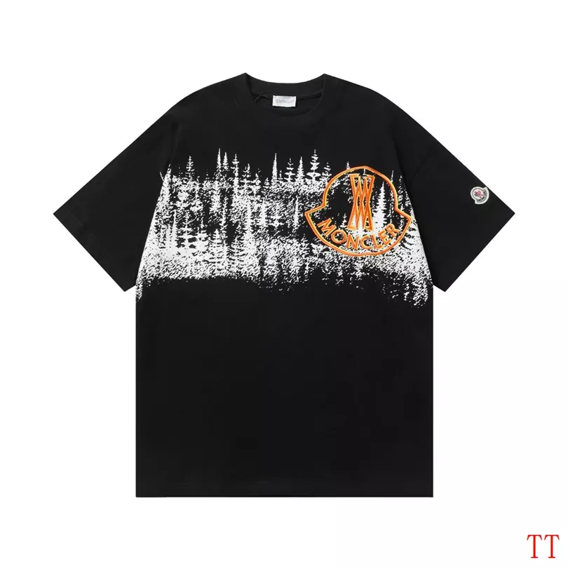 Moncler T-Shirts Short Sleeved For Unisex Soft 8915