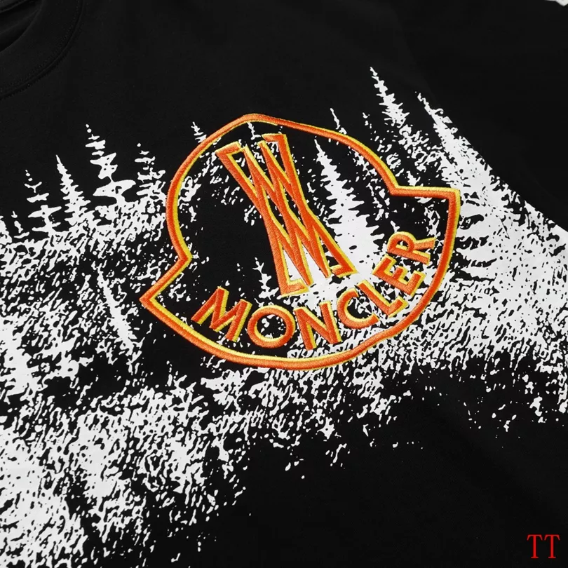 Moncler T-Shirts Short Sleeved For Unisex Soft 8915