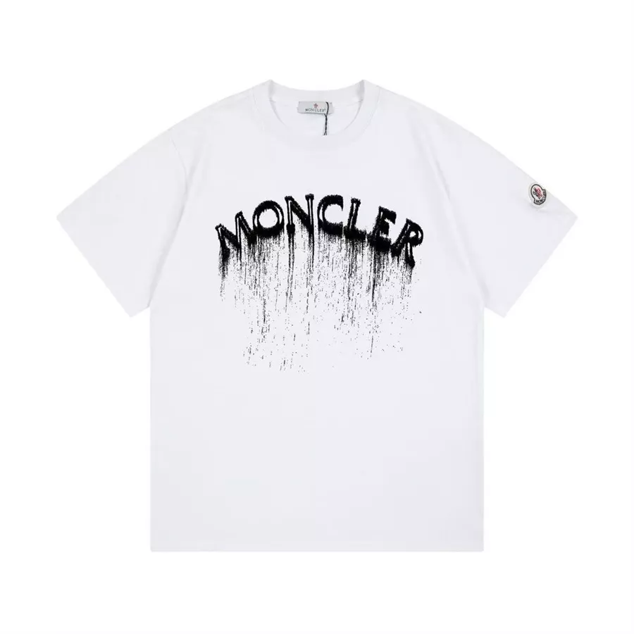 Moncler T-Shirts Short Sleeved For Unisex Sophisticated 8172