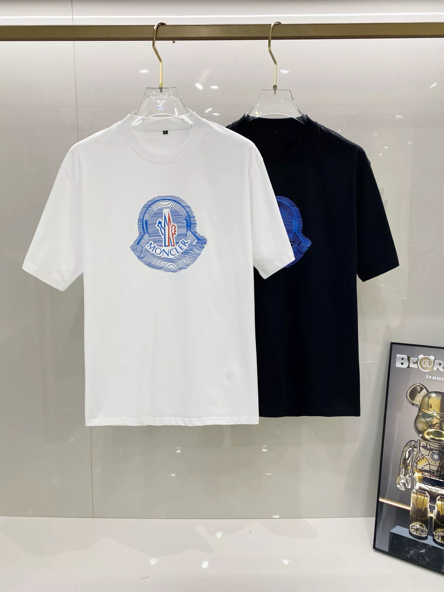 Moncler T-Shirts Short Sleeved For Unisex Trendy 4170