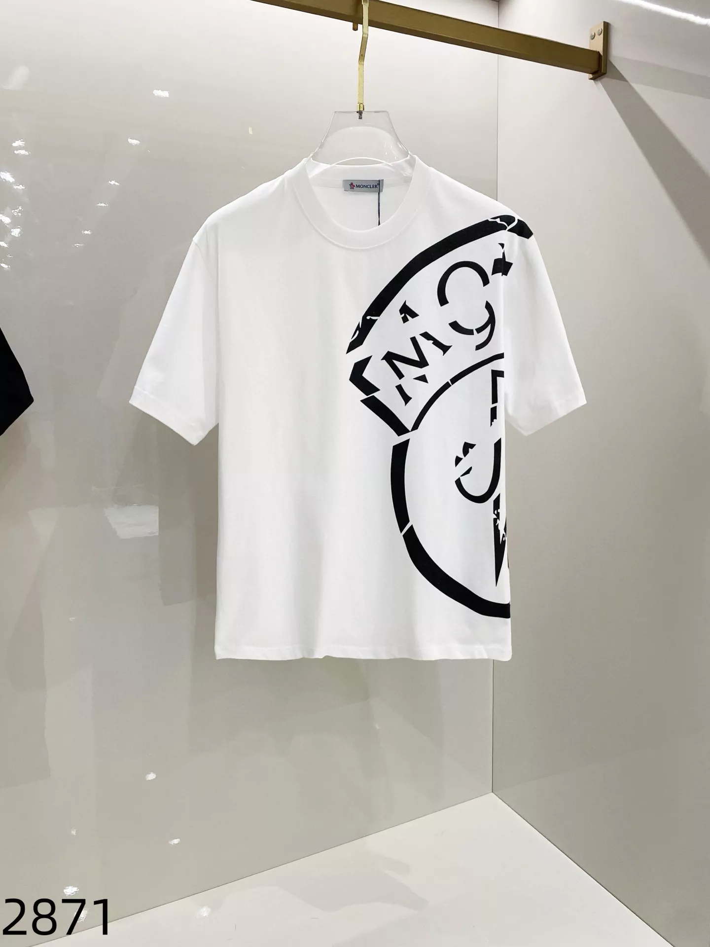 Moncler T-Shirts Short Sleeved For Unisex WellDesigned 9652