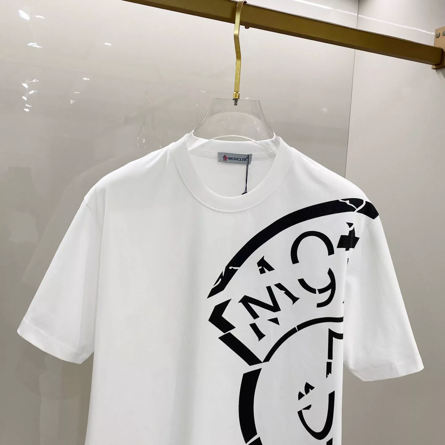 Moncler T-Shirts Short Sleeved For Unisex WellDesigned 9652