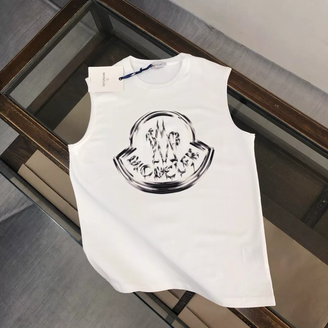 Moncler T-Shirts Sleeveless For Unisex GoAnywhere 4120
