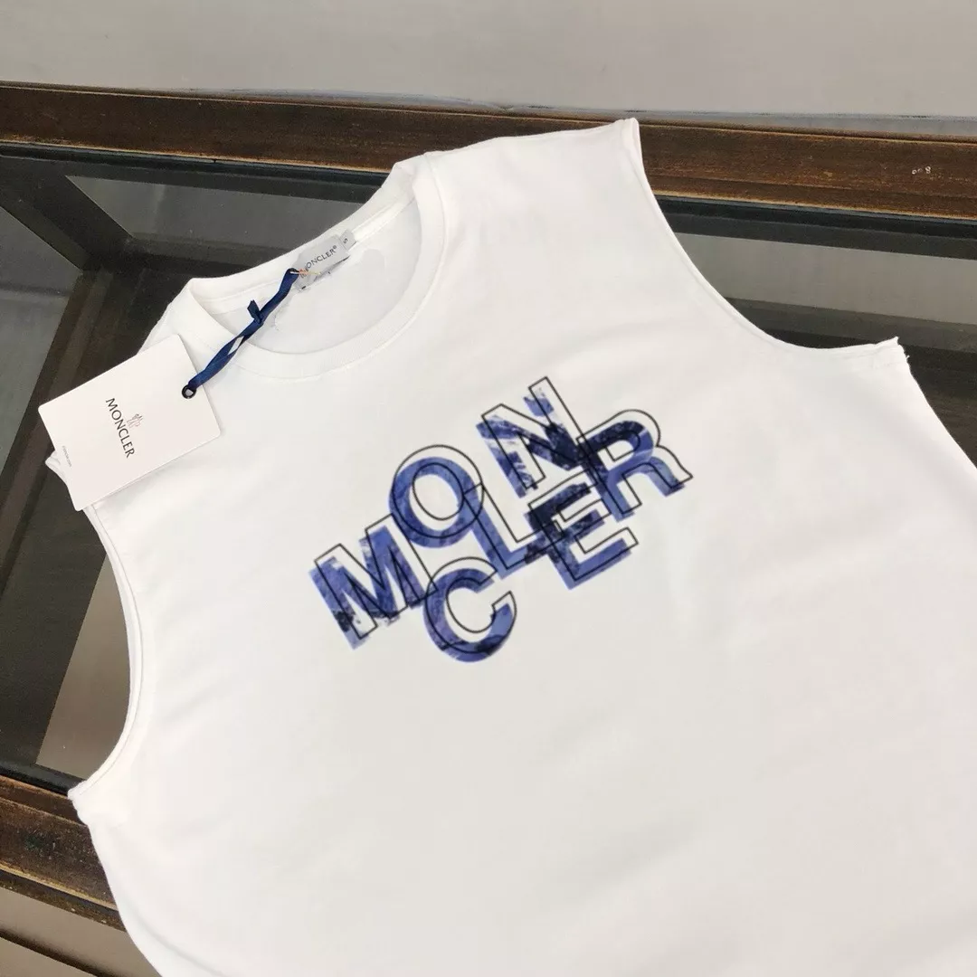 Moncler T-Shirts Sleeveless For Unisex HighQuality 3093