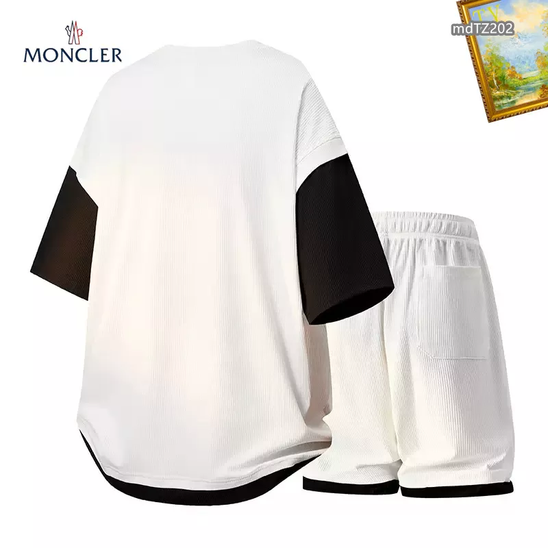 Moncler Tracksuits Short Sleeved For Men Affordable 7224