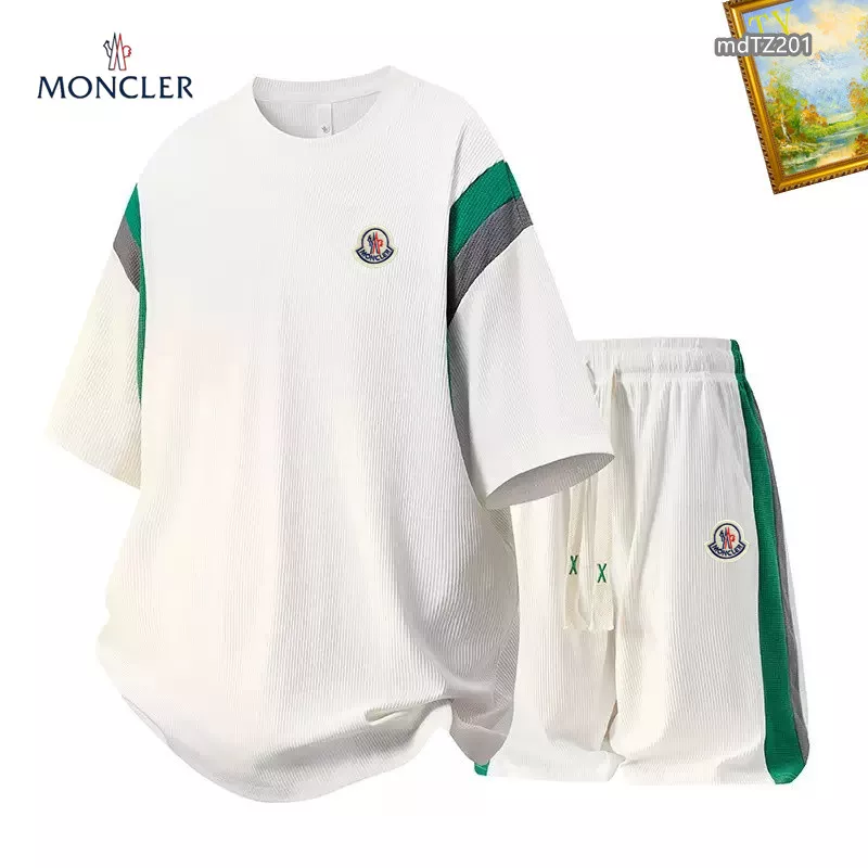 Moncler Tracksuits Short Sleeved For Men Elegant 4775