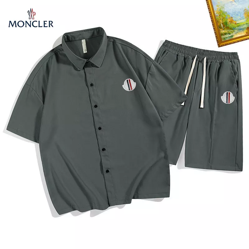 Moncler Tracksuits Short Sleeved For Men Modern 1896