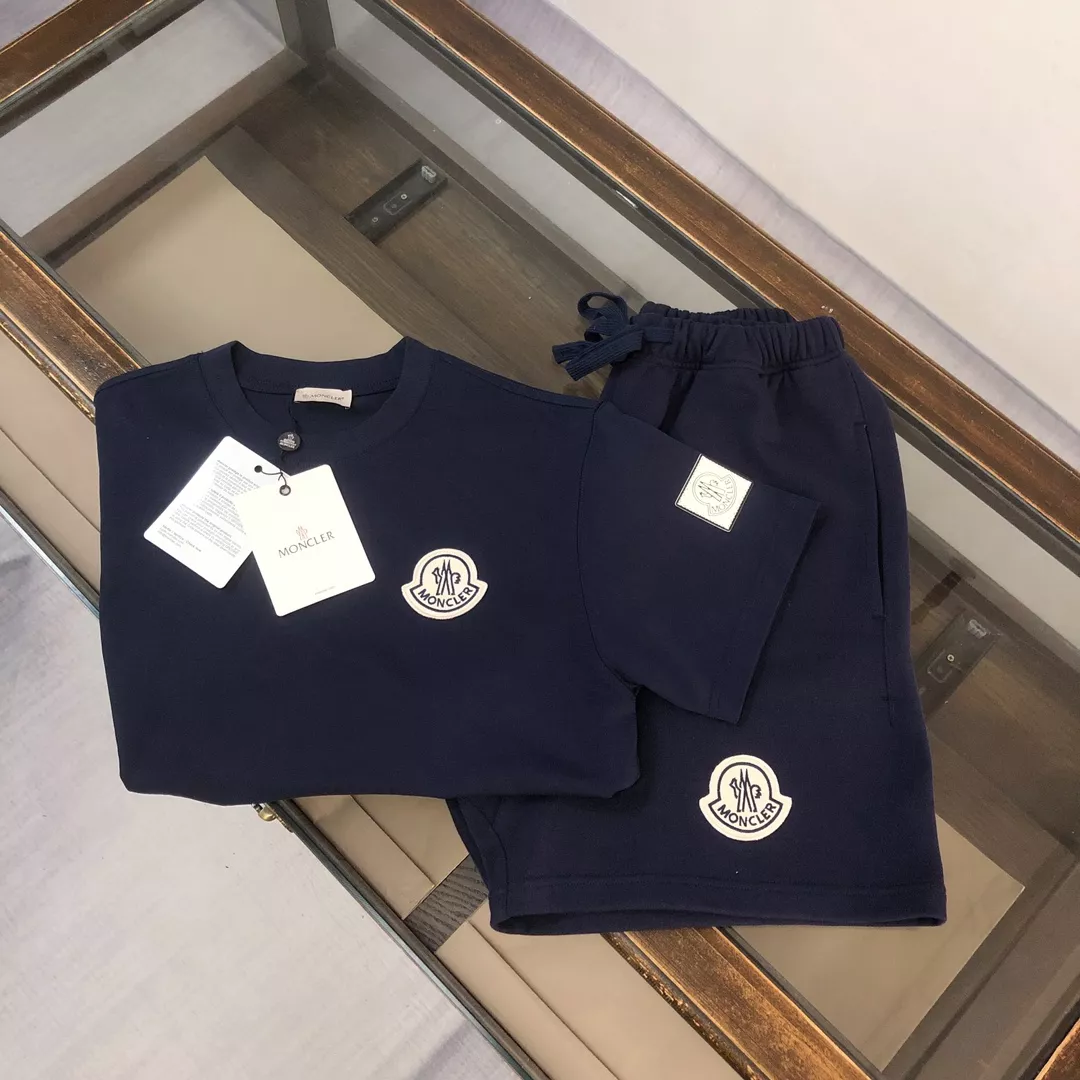 Moncler Tracksuits Short Sleeved For Men NewStyle 8206