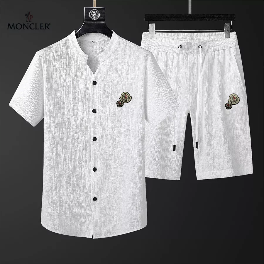 Moncler Tracksuits Short Sleeved For Men Popular 7311