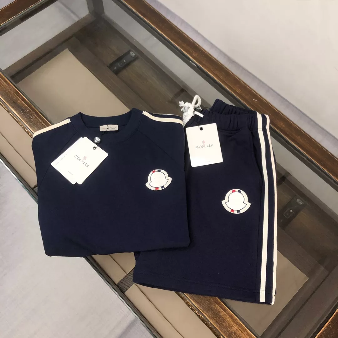 Moncler Tracksuits Short Sleeved For Men Sophisticated 8573
