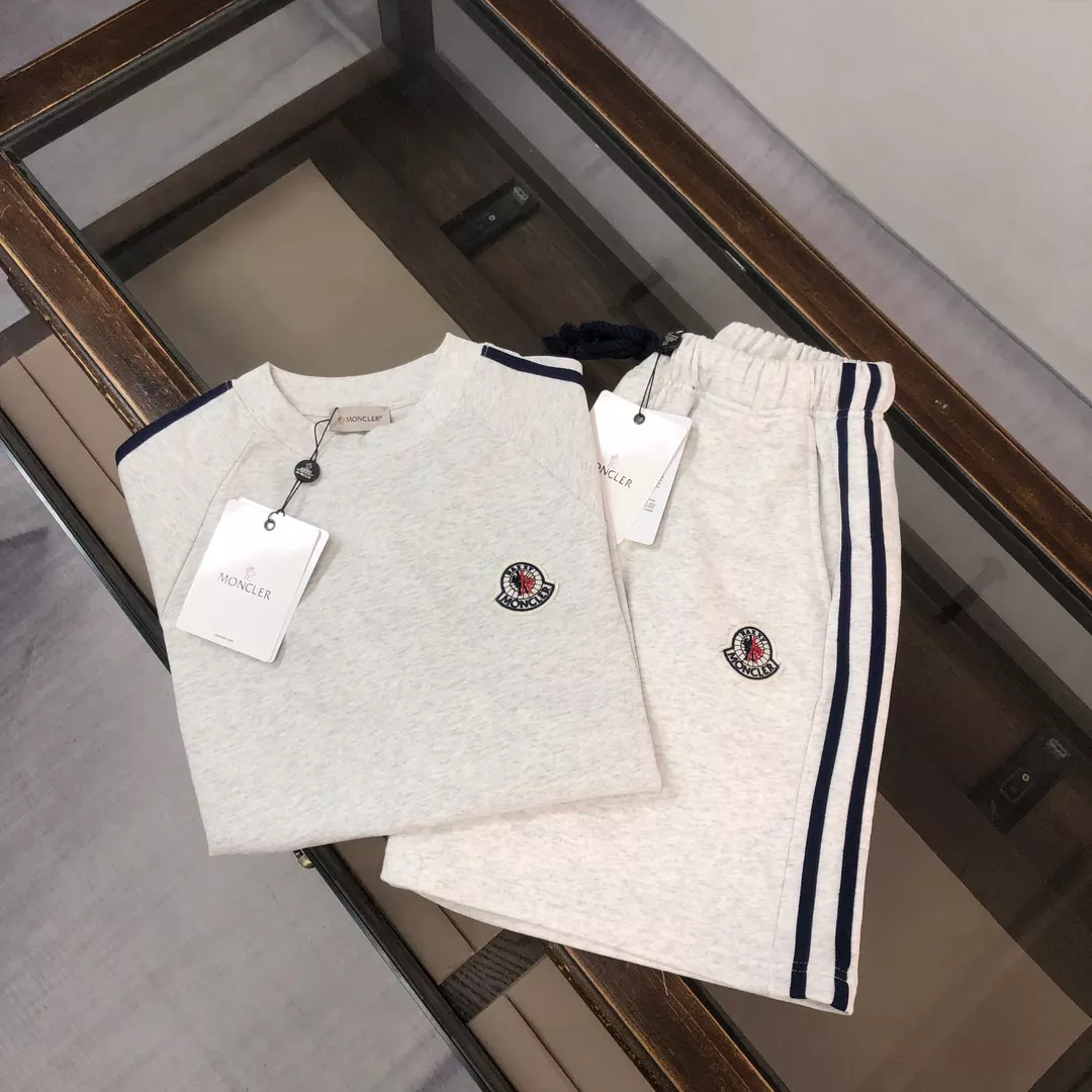 Moncler Tracksuits Short Sleeved For Men Sophisticated 988