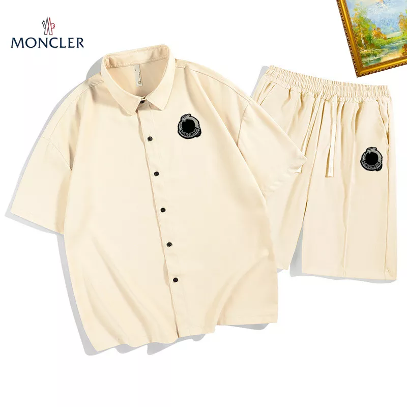 Moncler Tracksuits Short Sleeved For Men StreetReady 1683