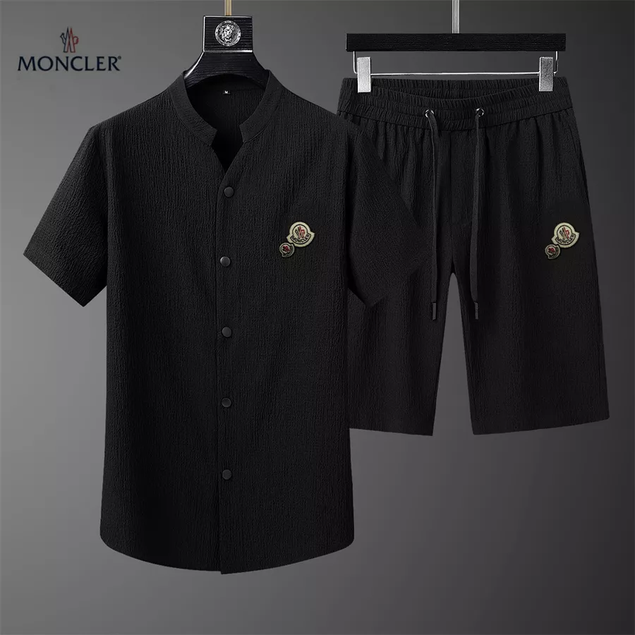 Moncler Tracksuits Short Sleeved For Men Vibrant 1891