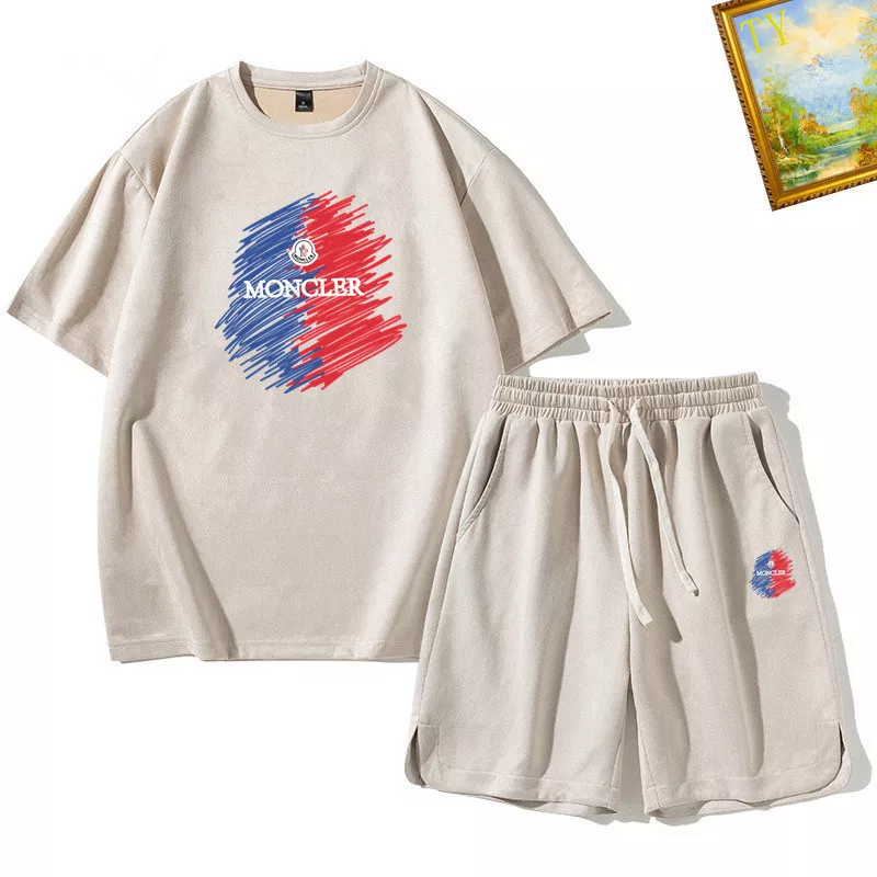 Moncler Tracksuits Short Sleeved For Men WellDesigned 5929