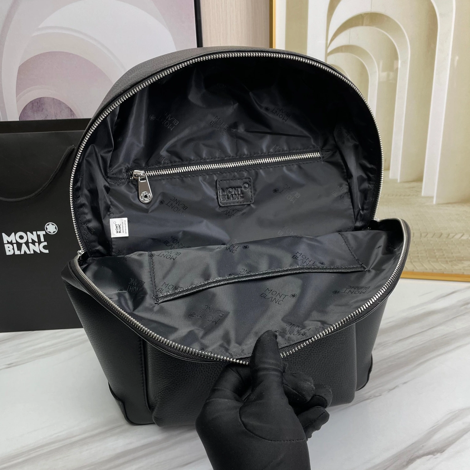 Mont Blanc AAA Man Backpacks NewStyle 9229