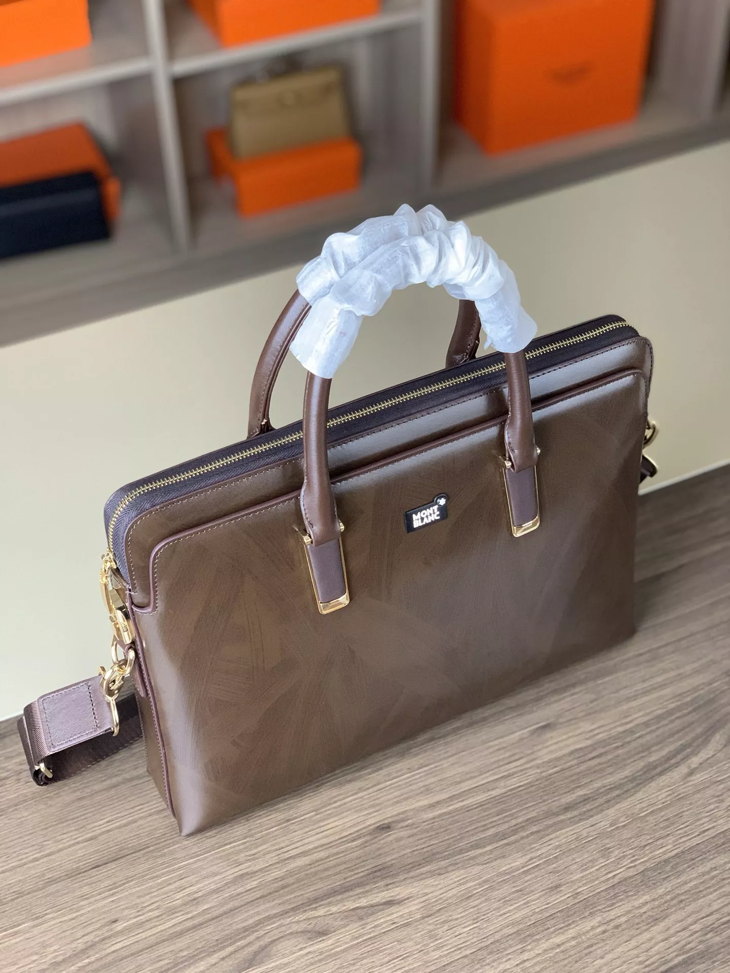 Mont Blanc AAA Man Handbags Classic 1286