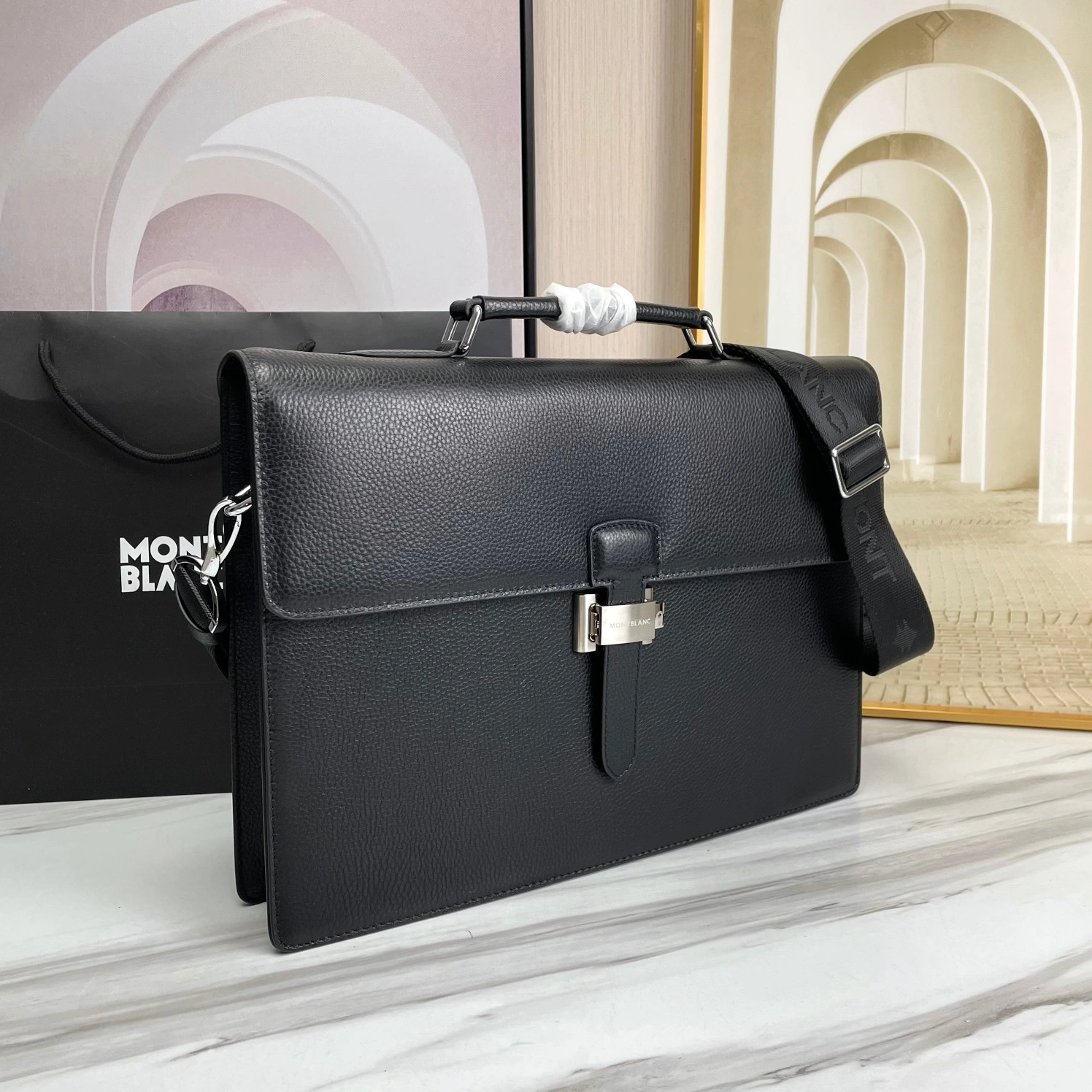Mont Blanc AAA Man Handbags UrbanStyle 2029