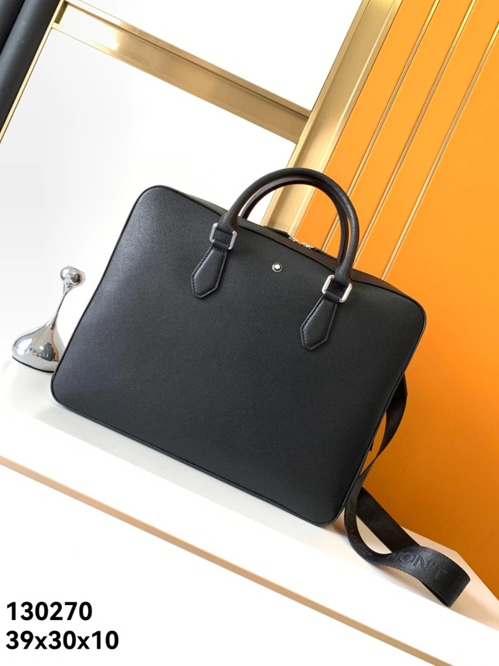 Mont Blanc AAA Man Handbags Versatile 9726