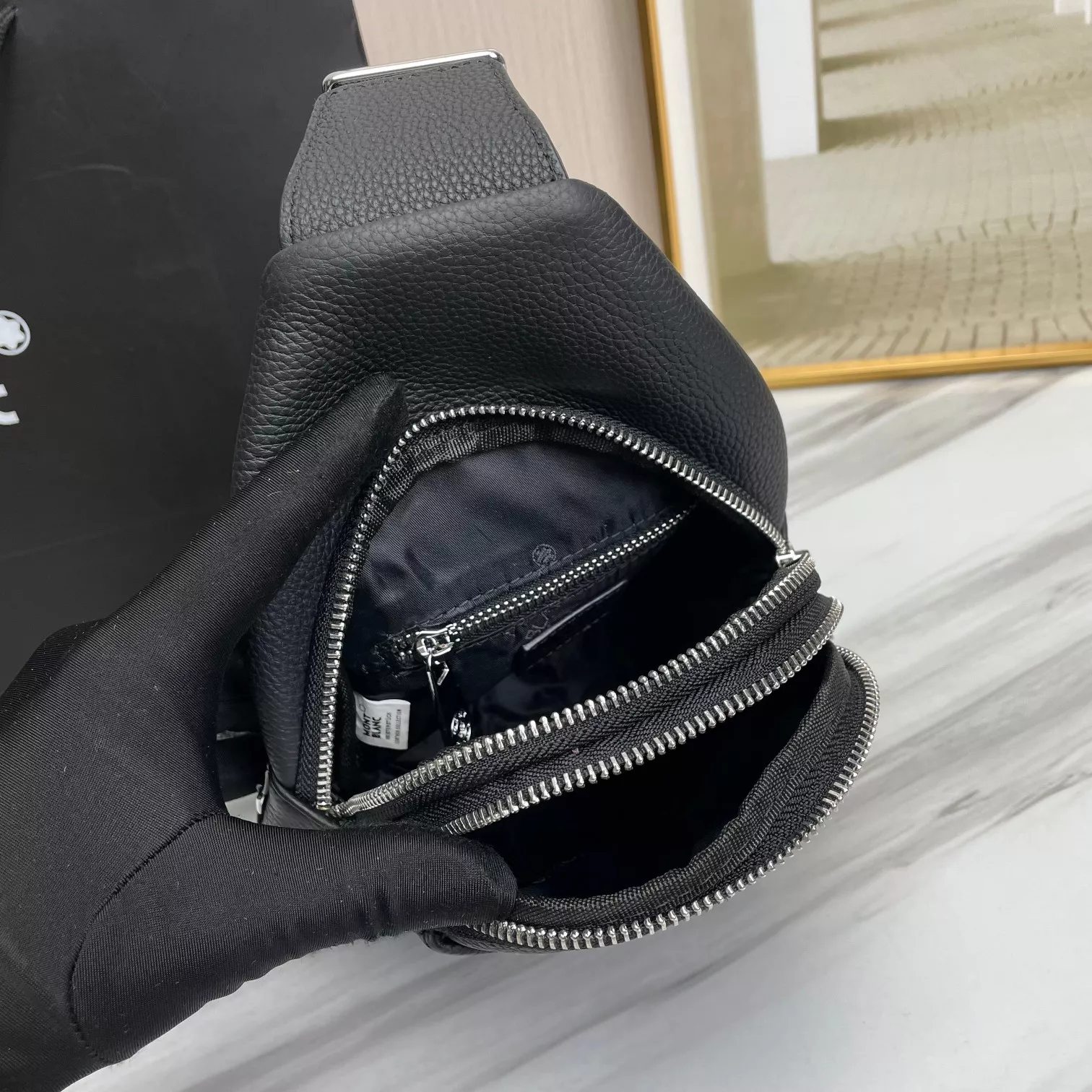 Mont Blanc AAA Man Messenger Bags Resilient 1474