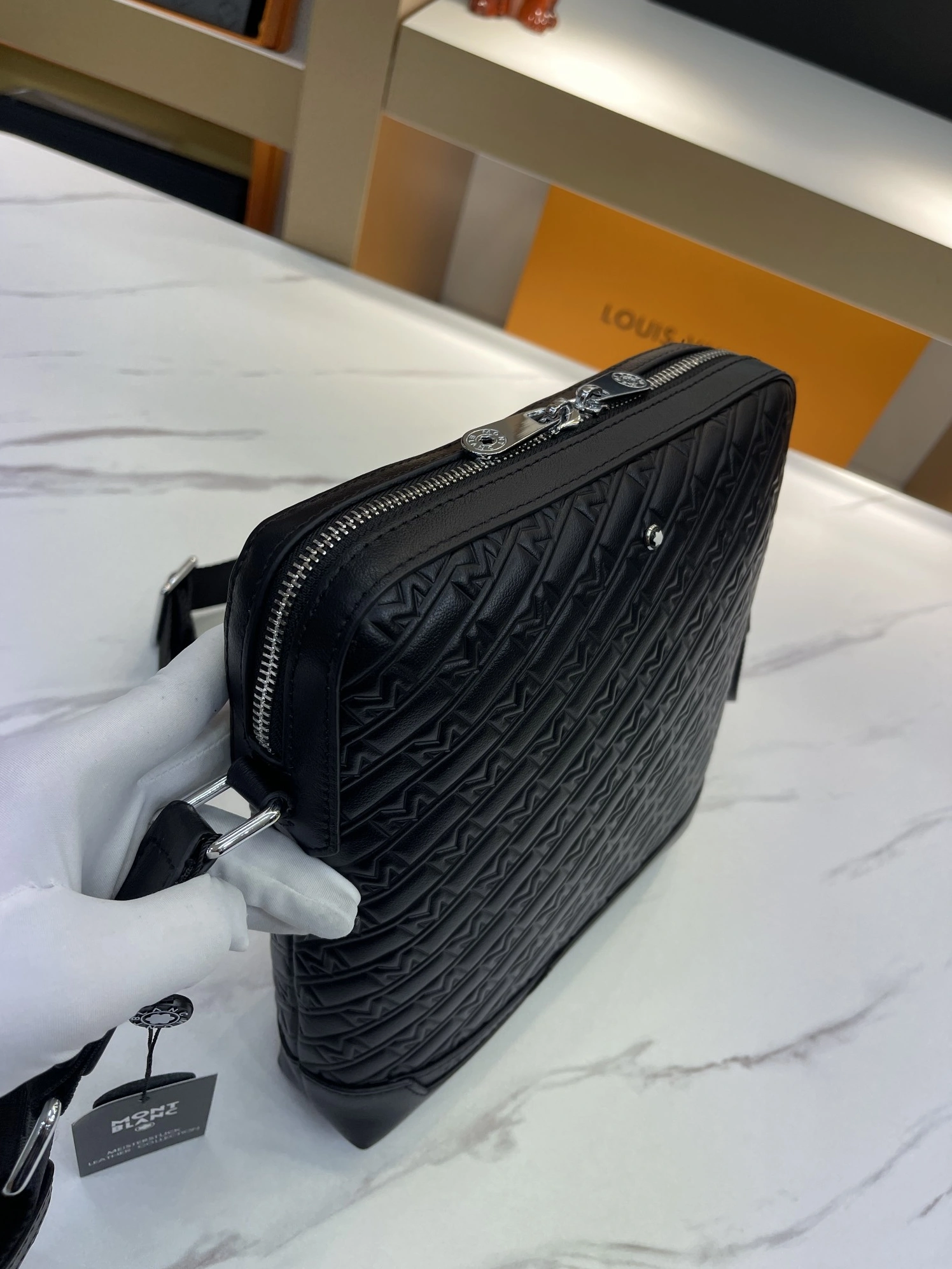 Mont Blanc AAA Man Messenger Bags Sophisticated 4950