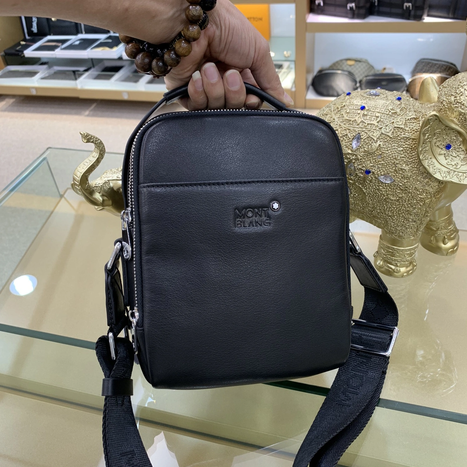 Mont Blanc AAA Man Messenger Bags Trendsetting 2931