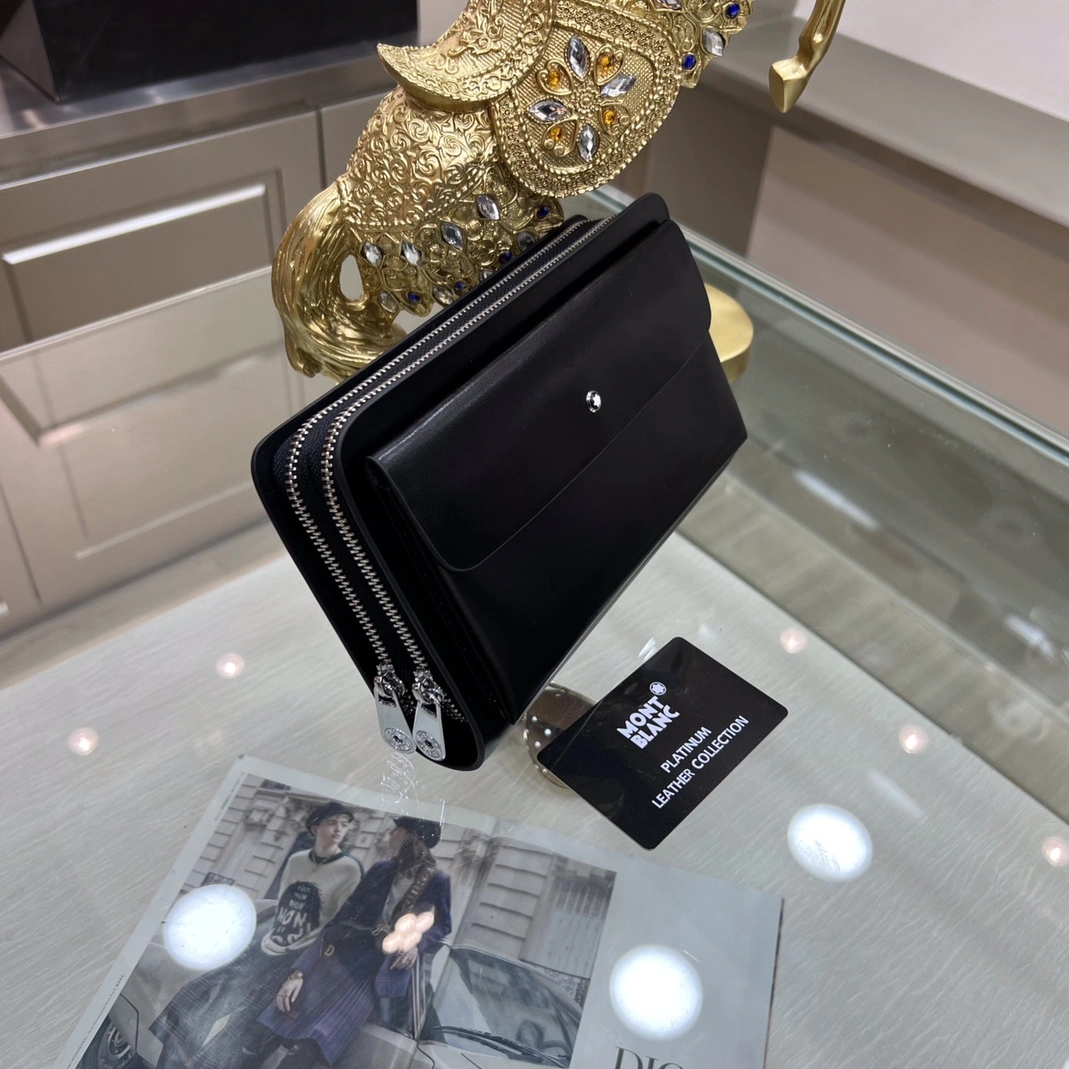 Mont Blanc AAA Man Wallets Affordable 1406